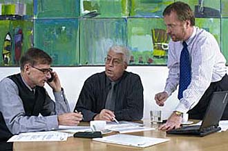 Peter H&ouml;bel, Reiner W. Kemmler und  Peter Kiesgen