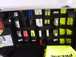 Praktisch: Utensilien f&uuml;r den Kriseneinsatz